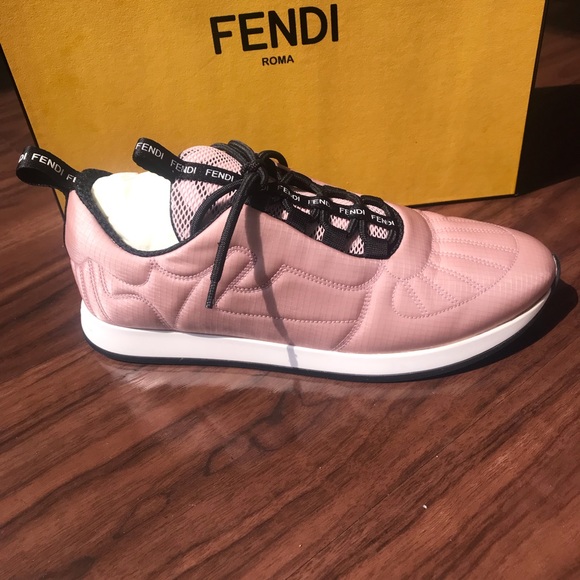 FENDI FFreedom Sneakers 6.5 (Gently Used with Box) - Picture 5 of 9